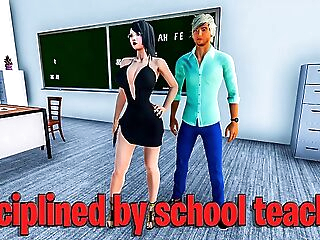 Punished by college teacher