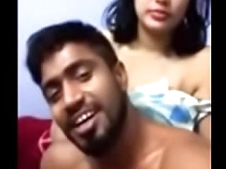 Big Boobs Desi girl first-ever time on webcam
