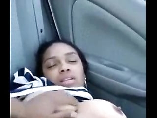 com – horny indian masturbating in motor car with her beau